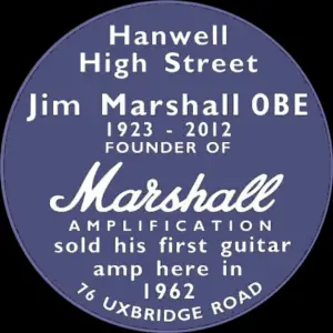 Jim Marshall Blue Plaque