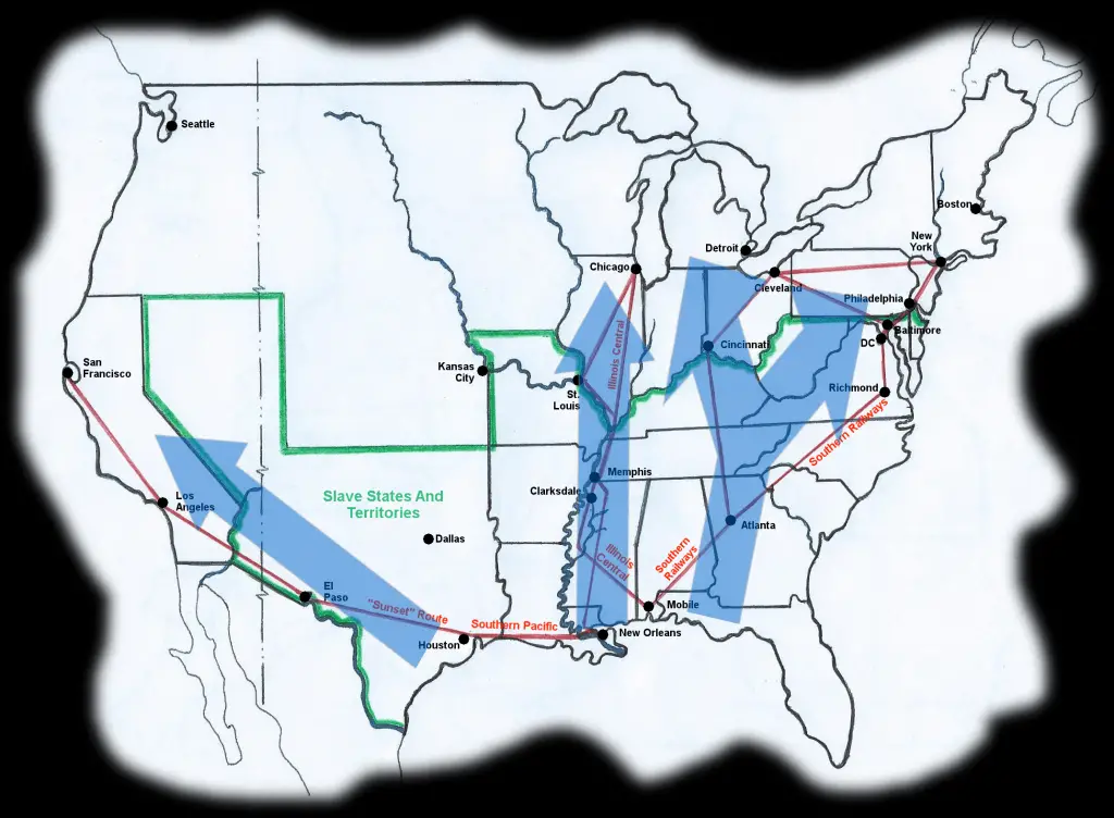 The Great Migration Map