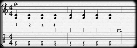 Rhythm example 1