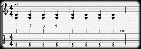 Rhythm example 1 Rhythm example 1