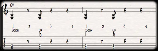 Rhythm example 4 Rhythm example 4