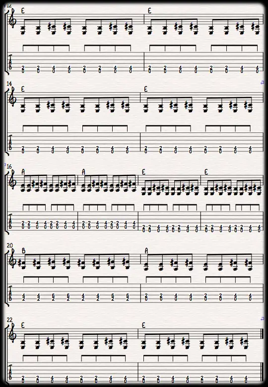 Riff Example 2 Riff Example 2