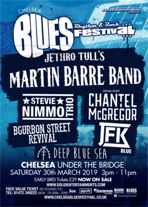 Chelsea Blues Festival With Martin Barre and Deep Blue Sea | All About ...